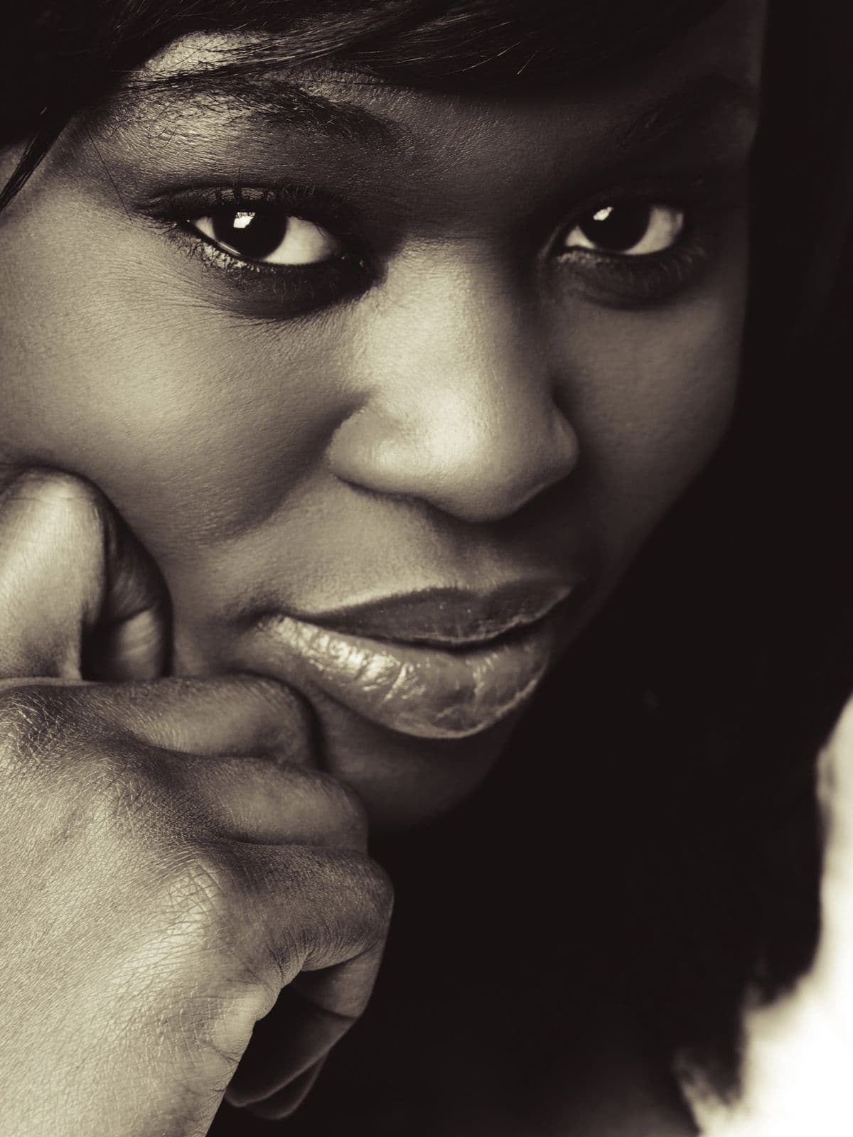 Portrait, fashion or art photograph