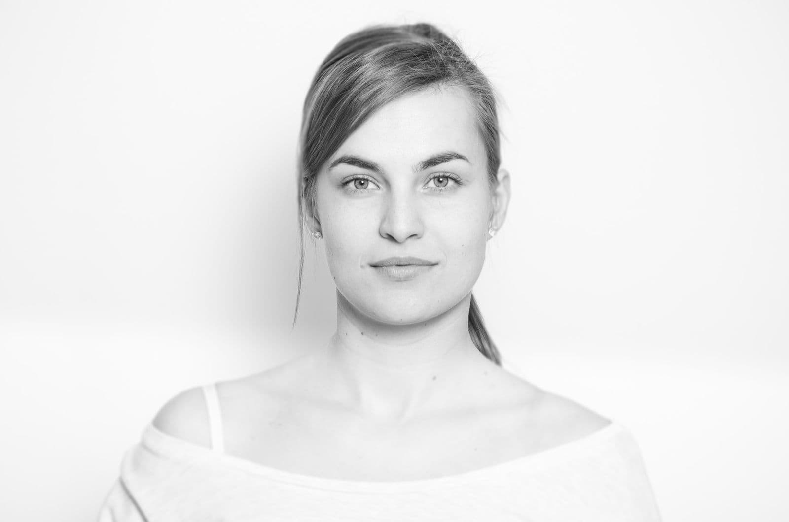 Portrait shown at the Pure Beauty exhibition