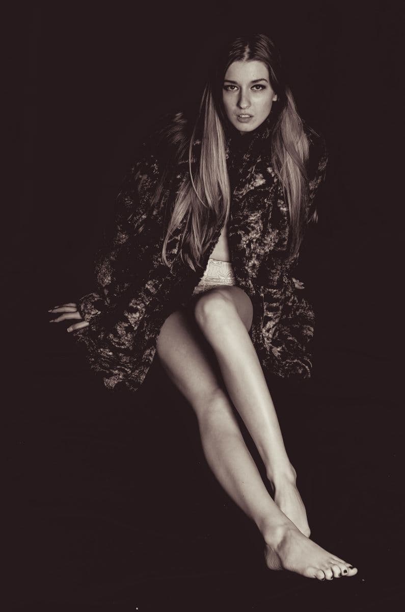 Portrait, fashion or art photograph