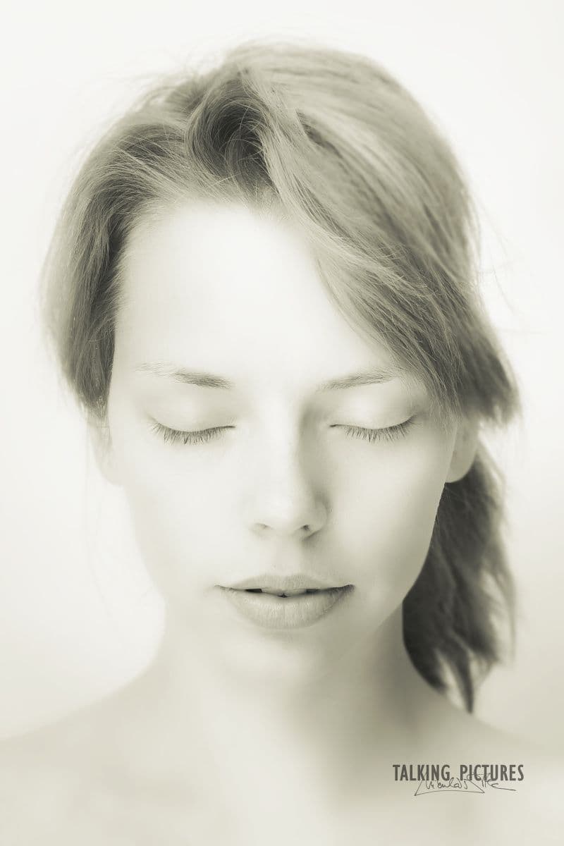 Portrait shown at the Pure Beauty exhibition
