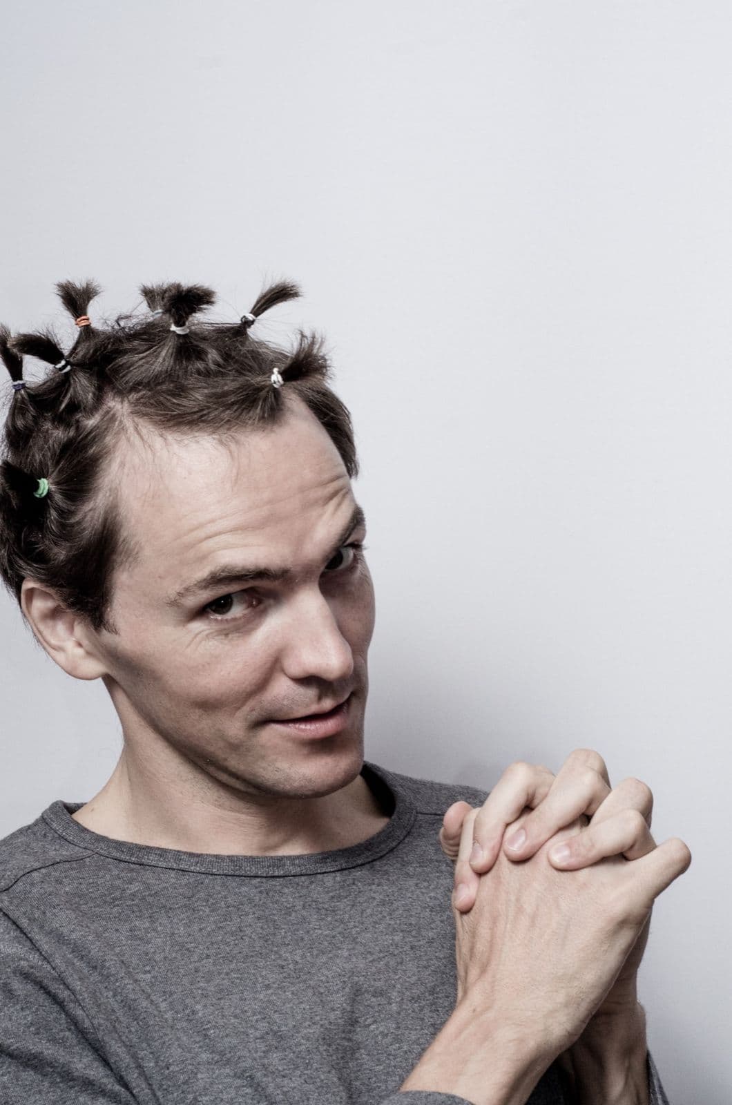 Self-portrait with little pigtails